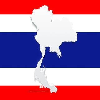 Thailand map wallpaper
