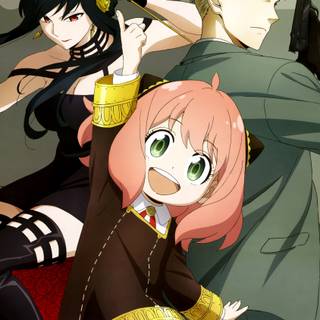 Spy x Family 4k phone wallpaper