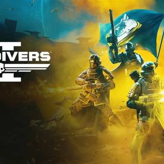 HD gaming Helldivers 2 wallpaper