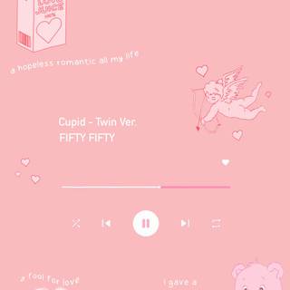 Cupid Fifty Fifty wallpaper