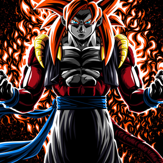 Goku Super Saiyan 4 4k phone wallpaper