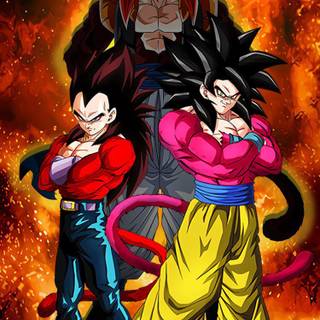 Goku Super Saiyan 4 4k phone wallpaper