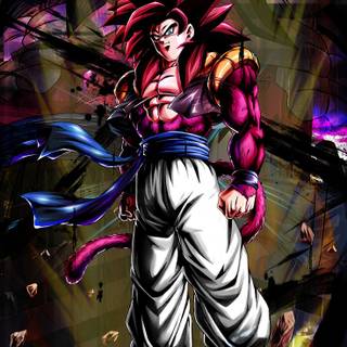 Goku Super Saiyan 4 4k phone wallpaper