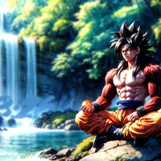 Goku SSJ4 wallpaper