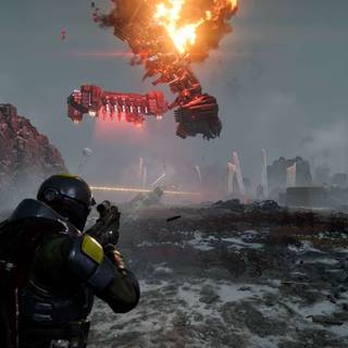 HD gaming Helldivers 2 wallpaper