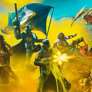 HD gaming Helldivers 2 wallpaper