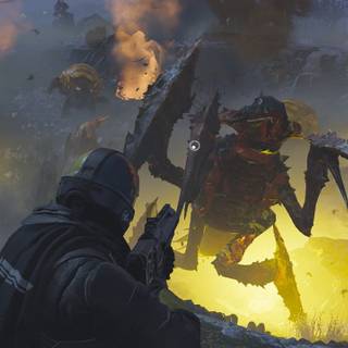 HD gaming Helldivers 2 wallpaper