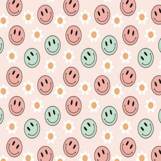 Cute smiley faces wallpaper