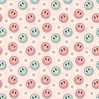 Cute smiley faces wallpaper