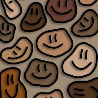 Cute smiley faces wallpaper