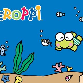 Keroppi frog wallpaper