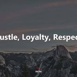 Be respectful wallpaper