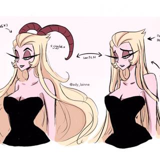 Lilith Hazbin Hotel wallpaper