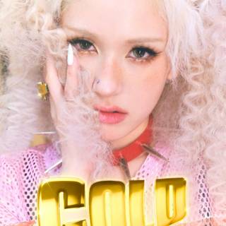 Gold Gold Gold Somi wallpaper