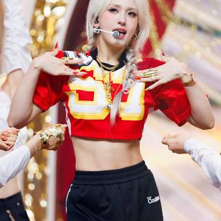 Gold Gold Gold Somi wallpaper