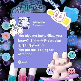 Attention NewJeans wallpaper