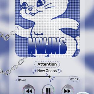 Attention NewJeans wallpaper