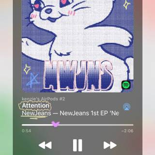 Attention NewJeans wallpaper