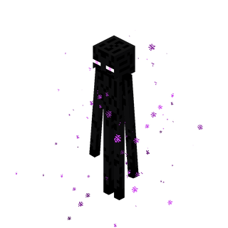 Minecraft Enderman and Creeper wallpaper