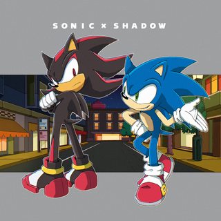 Sonic and Shadow kiss wallpaper
