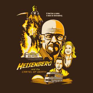 Breaking Bad cartoon wallpaper