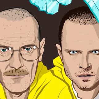 Breaking Bad cartoon wallpaper