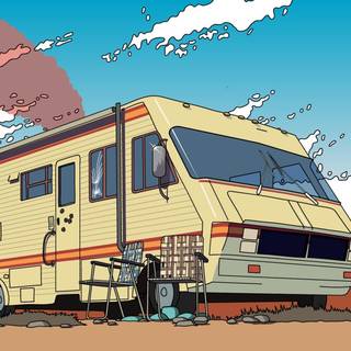 Breaking Bad cartoon wallpaper