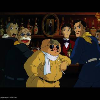 Kurenai No Buta wallpaper