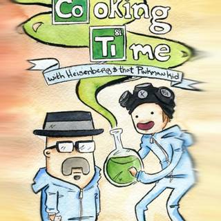 Breaking Bad cartoon wallpaper