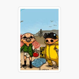 Breaking Bad cartoon wallpaper