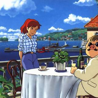 Kurenai No Buta wallpaper