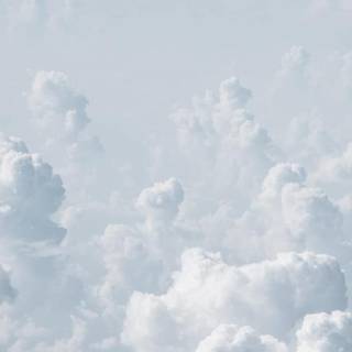 Blue and white aesthetic wallpaper