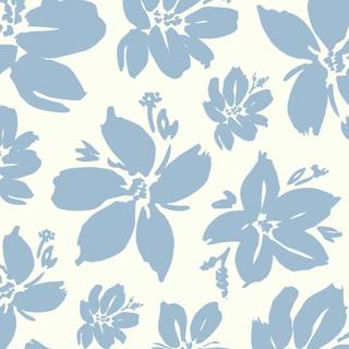 Blue and white aesthetic wallpaper