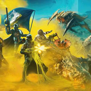 Helldivers 2 desktop wallpaper