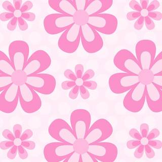Preppy flower phone wallpaper