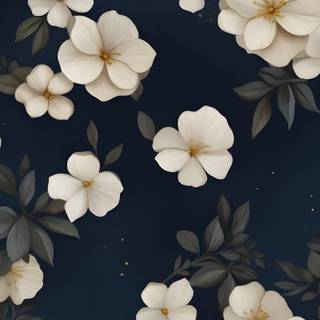Preppy flower phone wallpaper