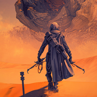 Dune 2 iPhone wallpaper