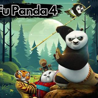 Kung Fu Panda 4 wallpaper