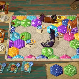 Quilts and Cats of Calico wallpaper