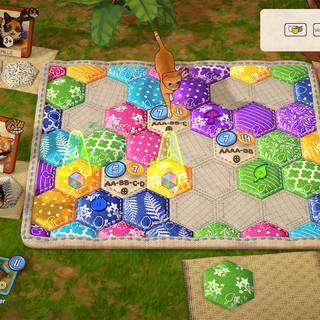 Quilts and Cats of Calico wallpaper