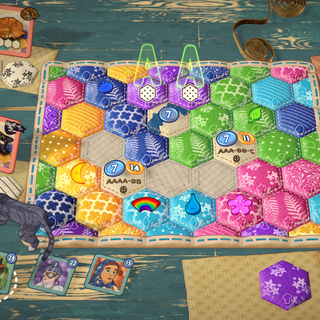 Quilts and Cats of Calico wallpaper