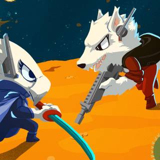 Astro Duel 2 wallpaper