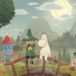 Snufkin: Melody of Moominvalley wallpaper