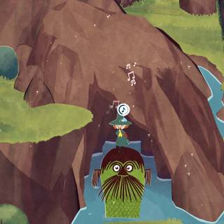 Snufkin: Melody of Moominvalley wallpaper