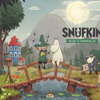 Snufkin: Melody of Moominvalley wallpaper