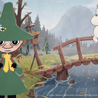 Snufkin: Melody of Moominvalley wallpaper