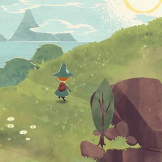 Snufkin: Melody of Moominvalley wallpaper