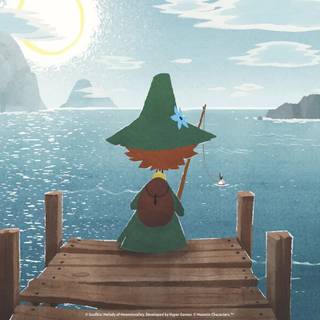 Snufkin: Melody of Moominvalley wallpaper