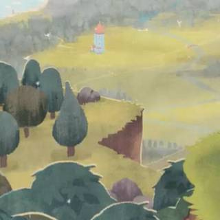 Snufkin: Melody of Moominvalley wallpaper