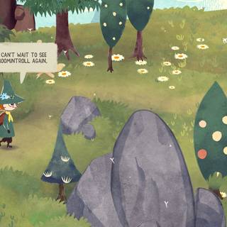 Snufkin: Melody of Moominvalley wallpaper